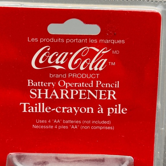 Sealed 1997 Coca-Cola Can Battery Pencil Sharpener – Vintage Novelty Collectible - Picture 7 of 7